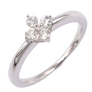 Tasaki Diamond Ring K18WG White Gold